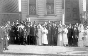 several weddings at once in San Francisco