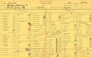 WPA household census for 1934 1/2 SANTA YNEZ STREET, Los Angeles