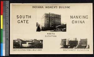 Indiana Women's Building, Nanjing, China, ca.1900-1932