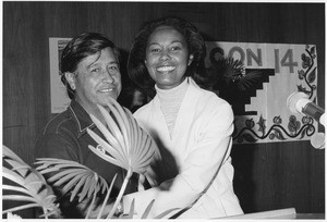 Yvonne Brathwaite Burke and César Chávez