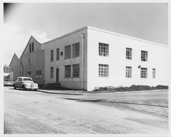 Warehouses on West Ninth Street, Santa Rosa, California, about early 1940s