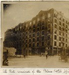 All that remained of the Palace Hotel after the fire.