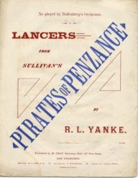 Lancers from Sullivan's Pirates of Penzance / by R. L. Yanke