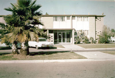 Cheverton Residence Hall [originally East Hall], Chapman College, Orange, California