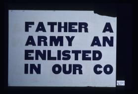 Father and foster the movement under the direction of the Army and Navy Departments for the welfare of our enlisted men. Provide them with wholesome surroundings in our communities when they are out of training camps