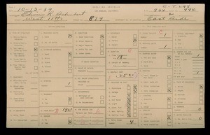 WPA household census for 879 W 11TH STREET, Los Angeles County