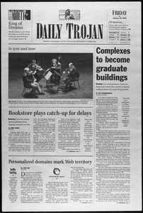 Daily Trojan, Vol. 145, No. 9, January 18, 2002
