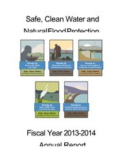 Safe, Clean Water and Natural Flood Protection Fiscal Year 2013-14 Annual Report