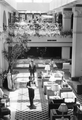 Lobby of Mayfair Hotel