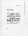 Correspondence from James C. Worthy to Peter Drucker, 1956-03-27