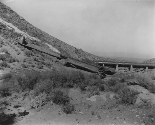 Pipes dynamited, L.A. aqueduct