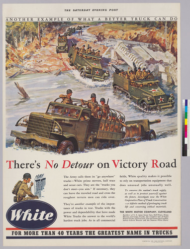 The Saturday Evening Post: Another Example of what a better truck can do: There's no detour on Victory Road