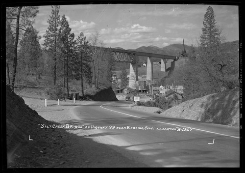 "Salt Creek Bridge" on Highway 99 near Redding, Calif