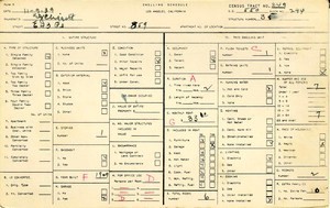WPA household census for 859 E 43RD, Los Angeles