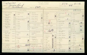 WPA household census for 1707 CARDINAL AVE, Los Angeles