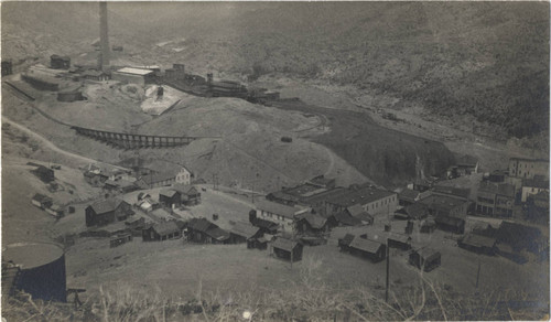 View of Mammoth Mine Smelter