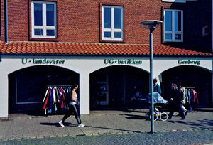The UG-shop at Lemvig, starting some years ago by DMS and the Danish Sudan Mission, had the lea