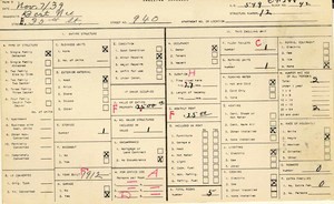WPA household census for 940 E 35TH, Los Angeles