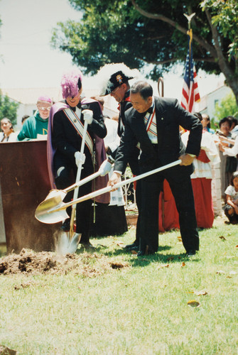 Collar Guard of San Buenaventura Assembly of Knights of Columbus at Mary Star of Sea Ground Breaking