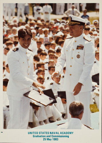 Victorino G. Mercado US Naval Academy Graduation