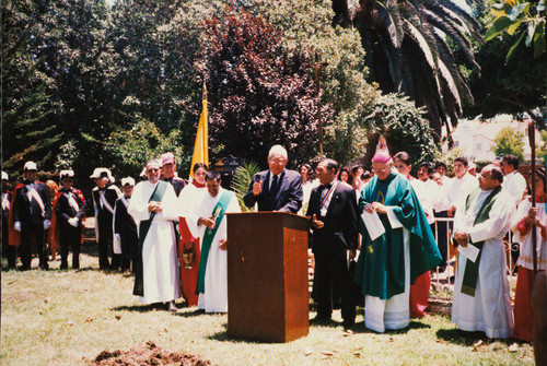 Collar Guard of San Buenaventura Assembly of Knights of Columbus at Mary Star of Sea Ground Breaking