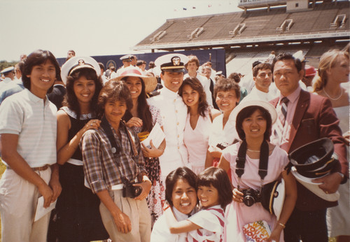 Victorino G. Mercado and Family Naval Academy Graduation