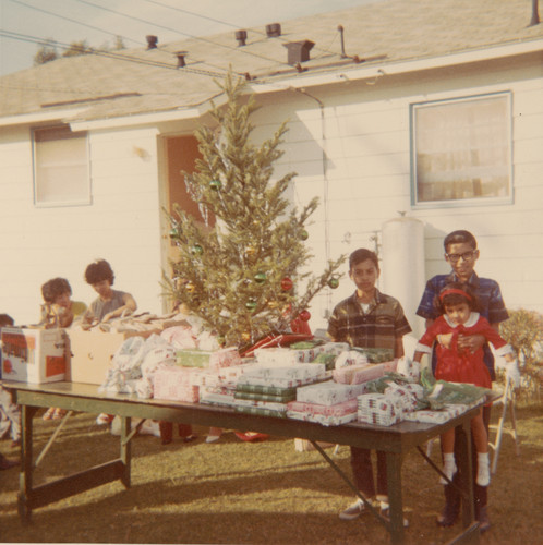 Christmas Celebration Behind the Filipino Community of Ventura County Inc. Building