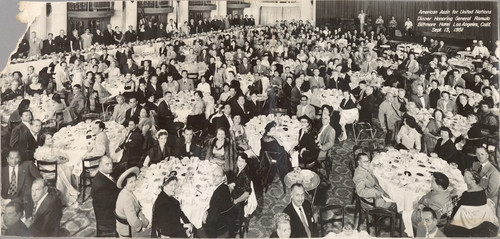 American Association for United Nations, Biltmore Hotel, Los Angeles, CA