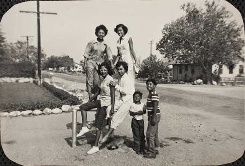 Labor Camp at the Corner of 12th Street and Saticoy, Possibly Mupu or Santa Paula Citrus, in Santa Paula, CA