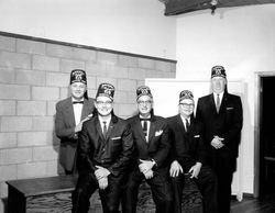 Santa Rosa Shrine officers, Santa Rosa, California, 1963