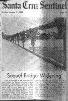Soquel Bridge widening
