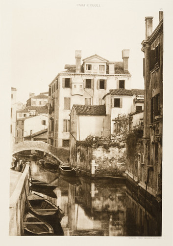 Rio ou Canal Près S. Félix, from Calli e Canali in Venezia