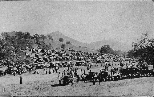 First Cattlemen's Picnic at Guthrie Ranch, Porterville, Calif., 1923