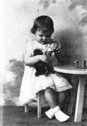 Geraldine (Geri) Ann O'Leary about 2 years old, about 1938