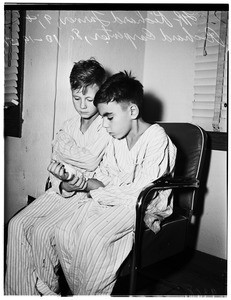Orphans mistreated story (Santa Ana Jail), 1951