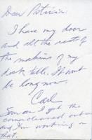 Letter from Carl D. Duncan to Patricia Whiting, June, 1966