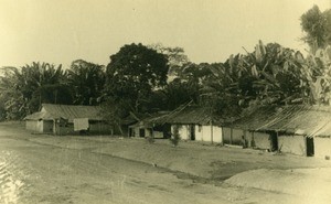 Camp for lepers, near Ebeigne, in Gabon