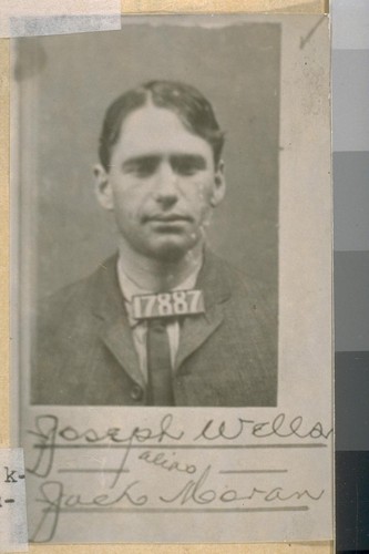 Jos. Wells, alias Jack Morgan, a dangerous and suspicious pickpocket, with a long eastern record, was arrested in San Francisco on Dec. 14/06 and ordered to leave town, which he did