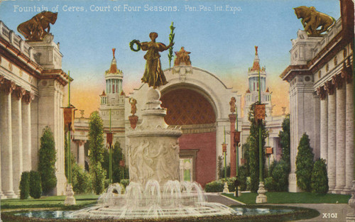 Fountain of Ceres, Court of Four Seasons