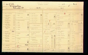 WPA household census for 1213 SHATTO ST, Los Angeles