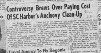 Controversy brews over paying cost of SC Harbor's anchovy clean-up