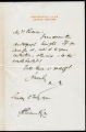 Newton MacMillan note to Perkins, 1902 February 2