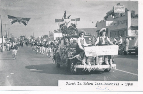 First La Habra Corn Festival - 1949