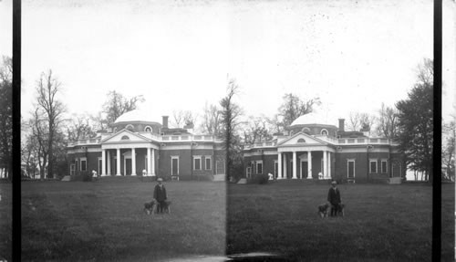 Monticello, the Colonial Home of President Jefferson, Charlottesville, VA