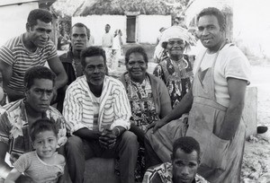 Assembly of the Pacific conference of Churches in Chepenehe, 1966 : one of the teams which prepare the meals