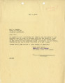 Letter from [William S. Martin], Dominguez Estate Company to Mr. J. Agurie, May 7, 1937