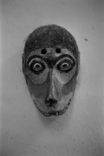 Monkey mask, Barranquilla, Colombia, 1977