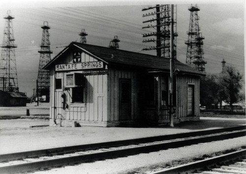 Santa Fe Springs Railroad Station