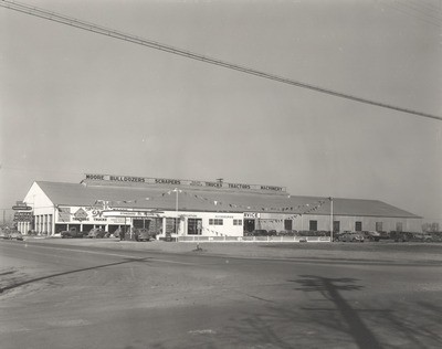 Stockton - Streets - c.1930 - 1939: 1250 S Wilson Way at Charter Way, Moore Equipment Co