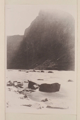[print from half a stereo] "Views on the Colorado River," Grand Canon Series